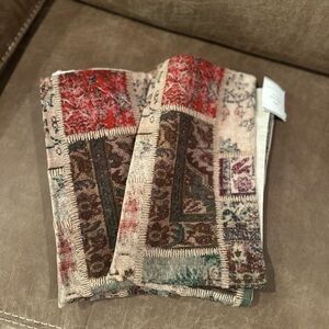 NWT Pottery Barn Callen Patchwork Pillow Covers